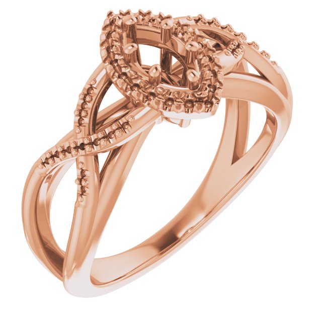 14k Rose Gold