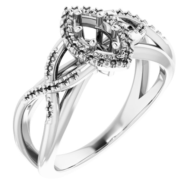 Halo-Style Engagement Ring