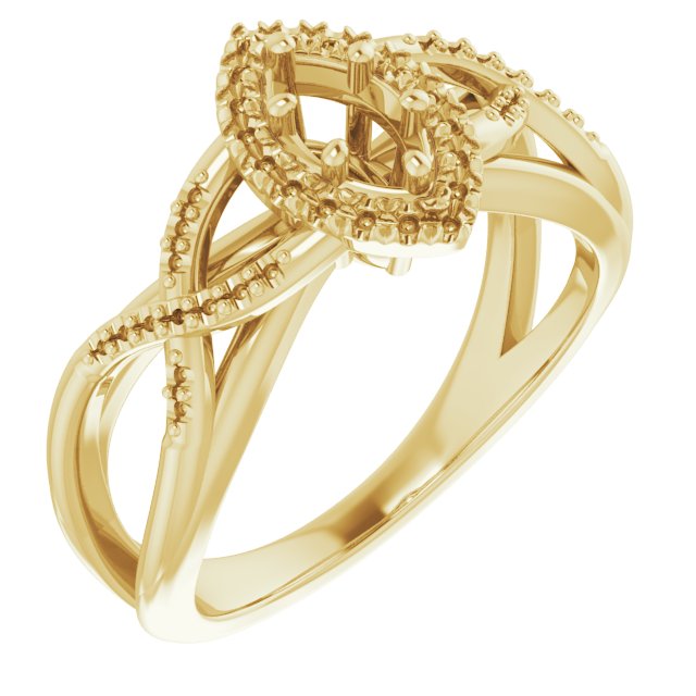 14k Yellow Gold