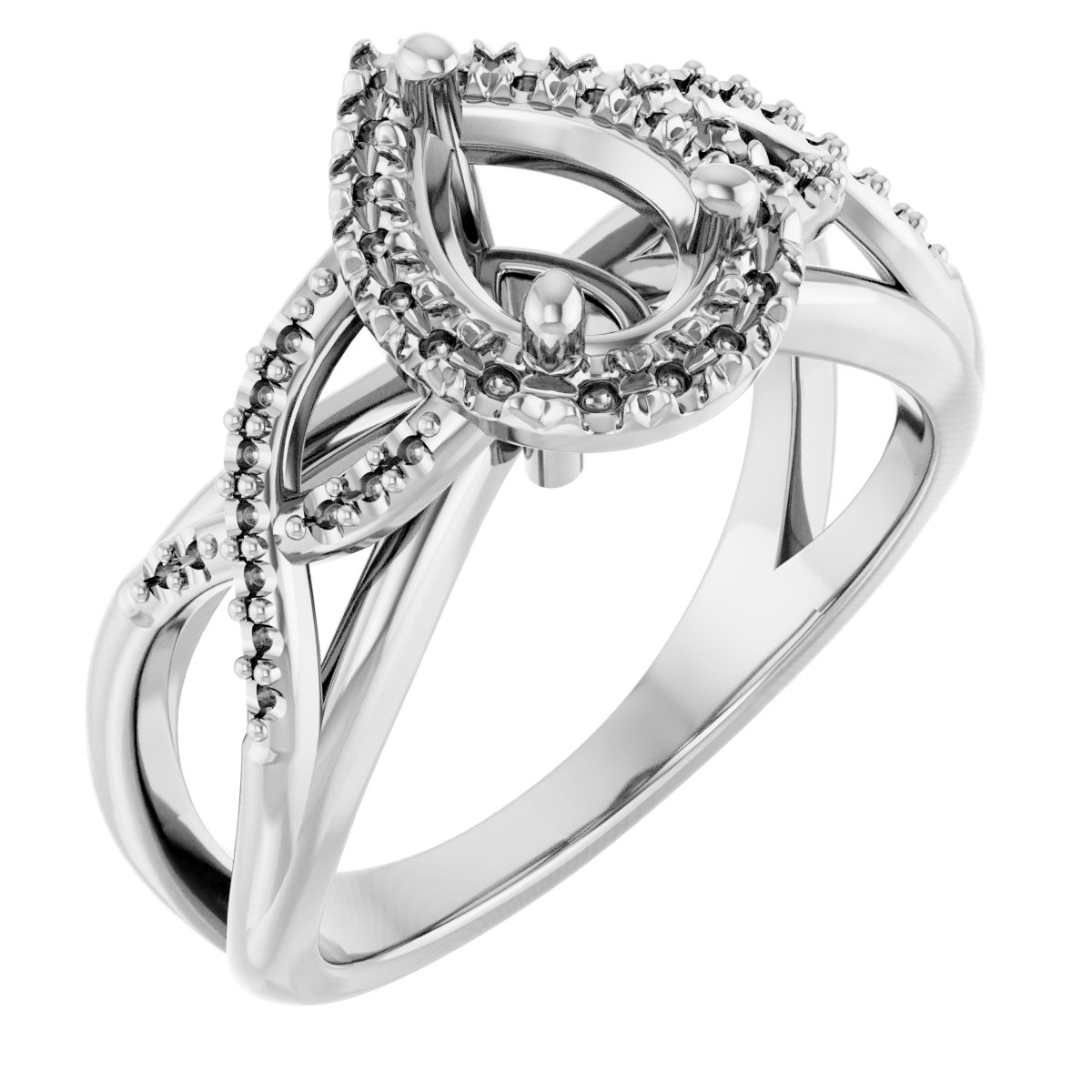 Halo-Style Engagement Ring