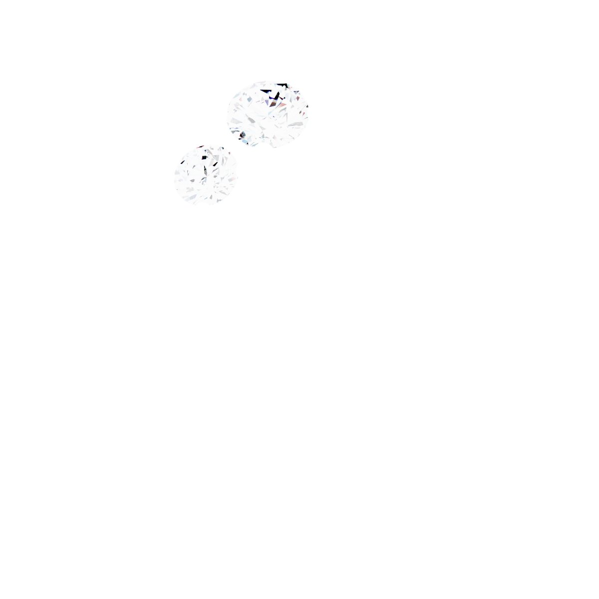 14k White Gold