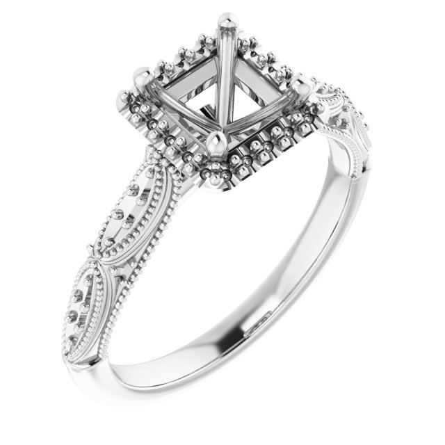 Halo-Style Engagement Ring