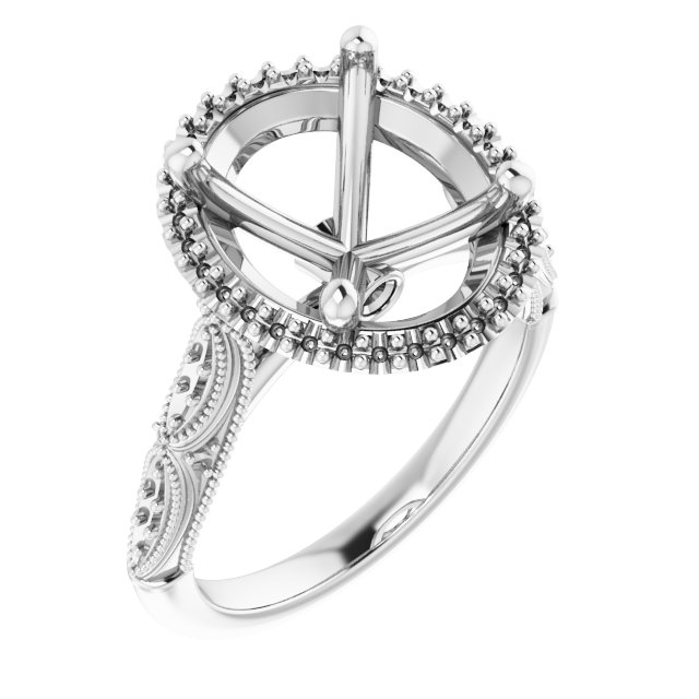 Halo-Style Engagement Ring