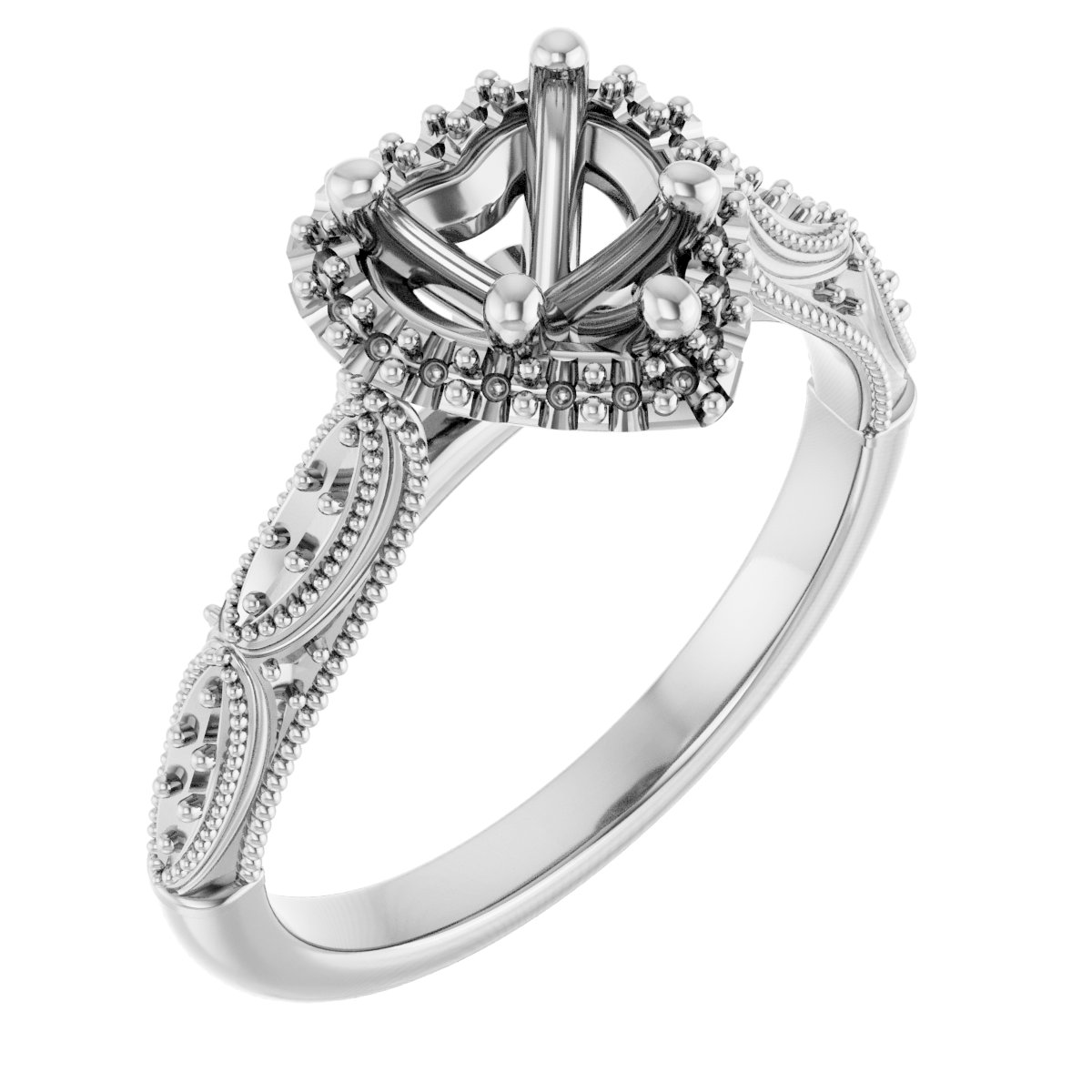 Halo-Style Engagement Ring