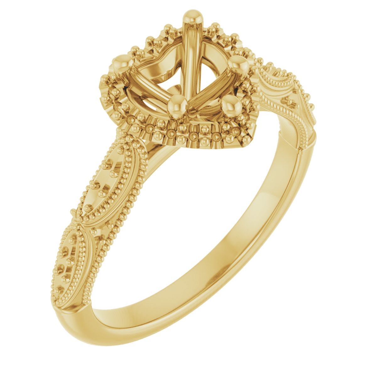 Halo-Style Engagement Ring