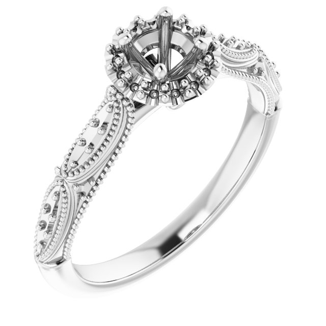 Halo-Style Engagement Ring