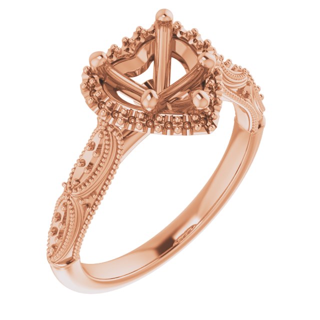 Halo-Style Engagement Ring