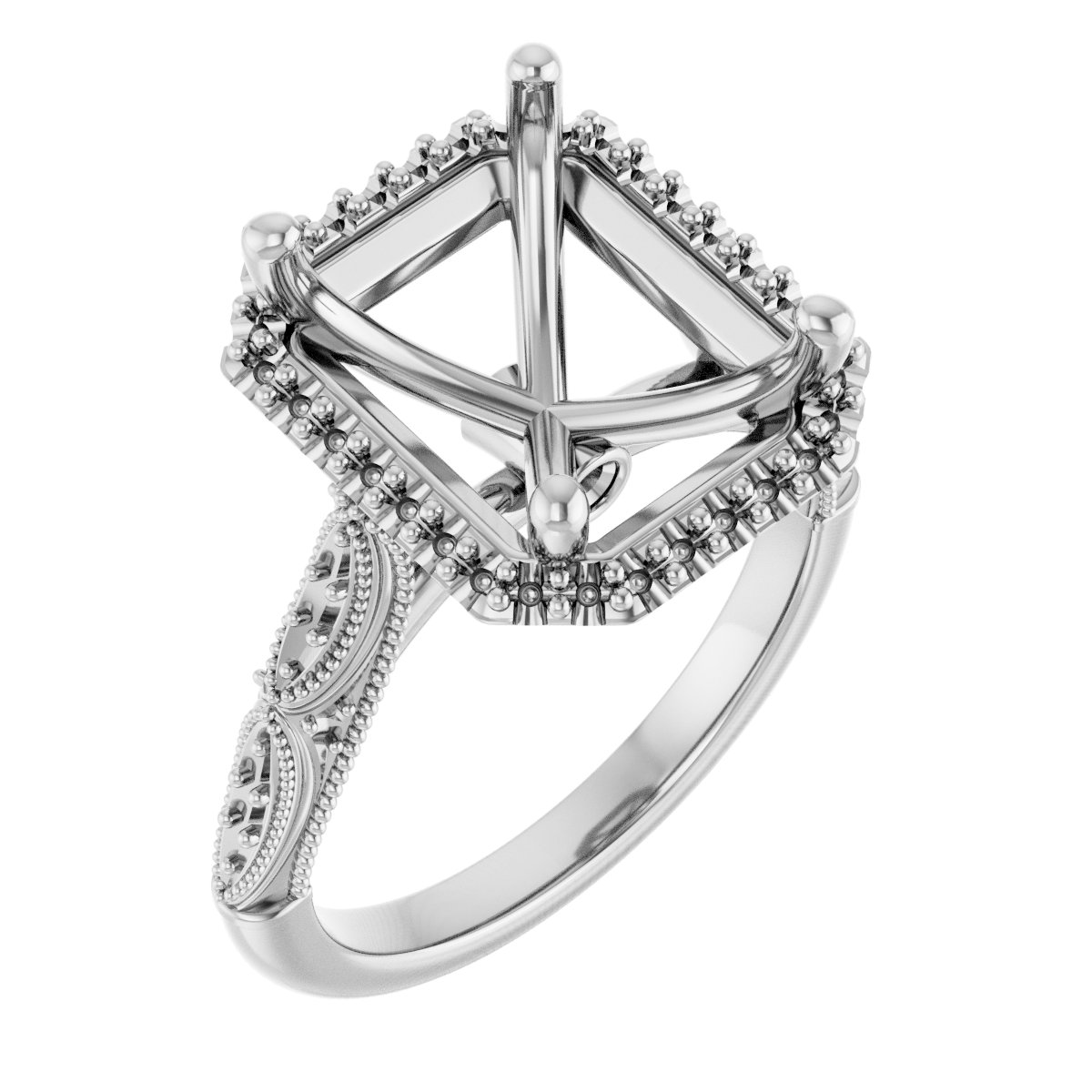 Halo-Style Engagement Ring