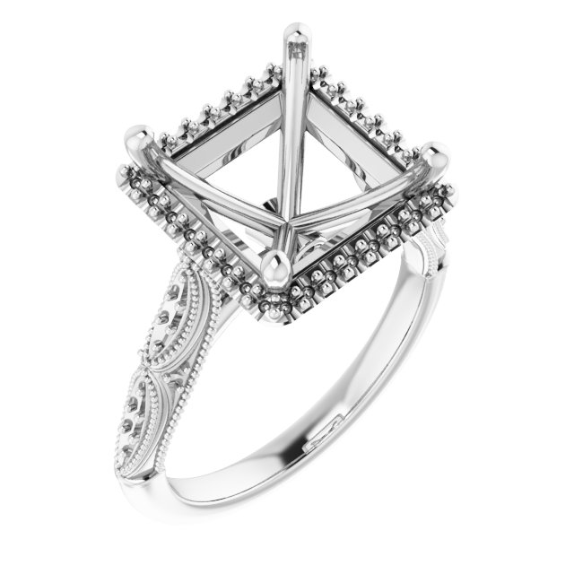 Halo-Style Engagement Ring