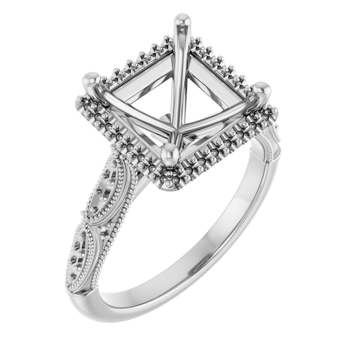 Halo-Style Engagement Ring