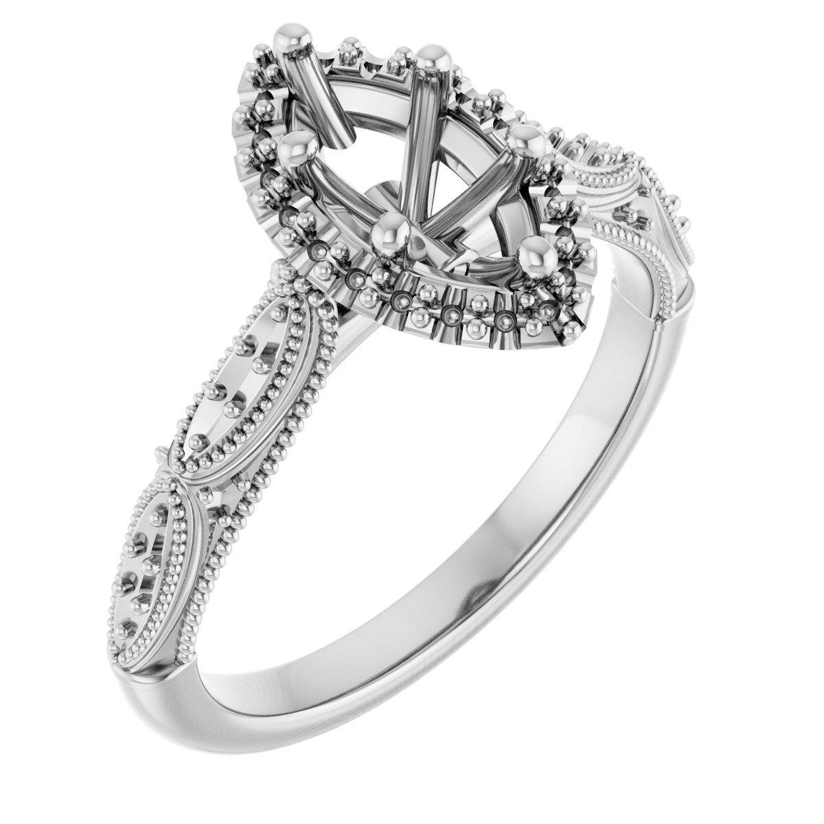 Halo-Style Engagement Ring