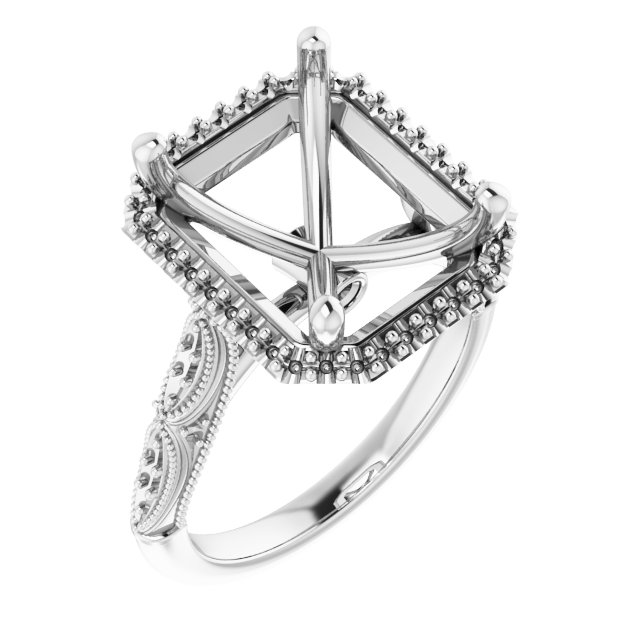 Halo-Style Engagement Ring