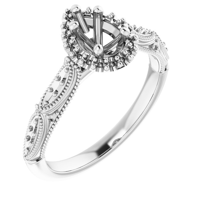 Halo-Style Engagement Ring