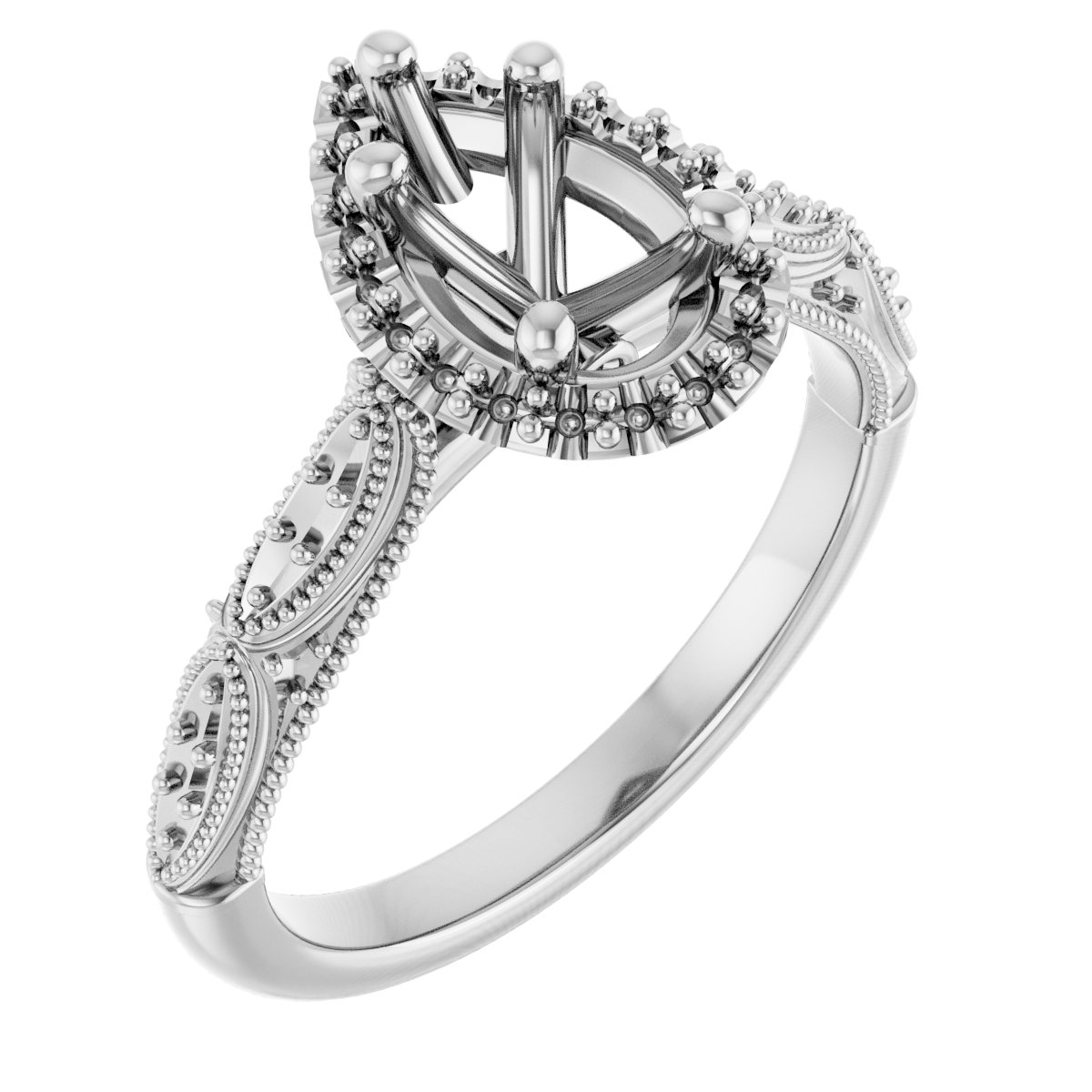 Halo-Style Engagement Ring