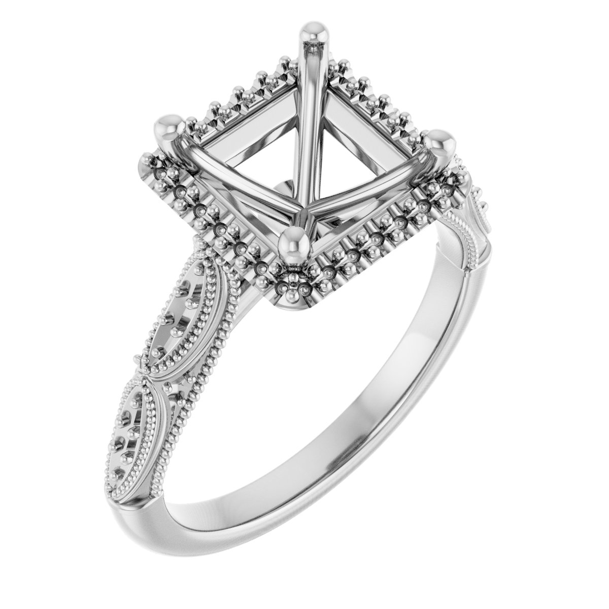 Halo-Style Engagement Ring