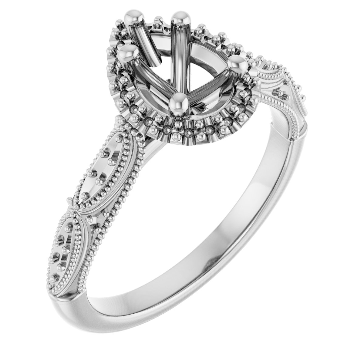 Halo-Style Engagement Ring