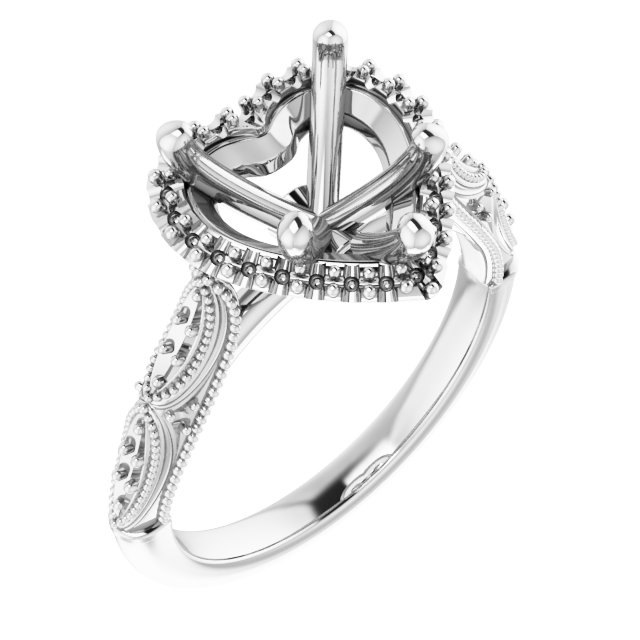 Halo-Style Engagement Ring