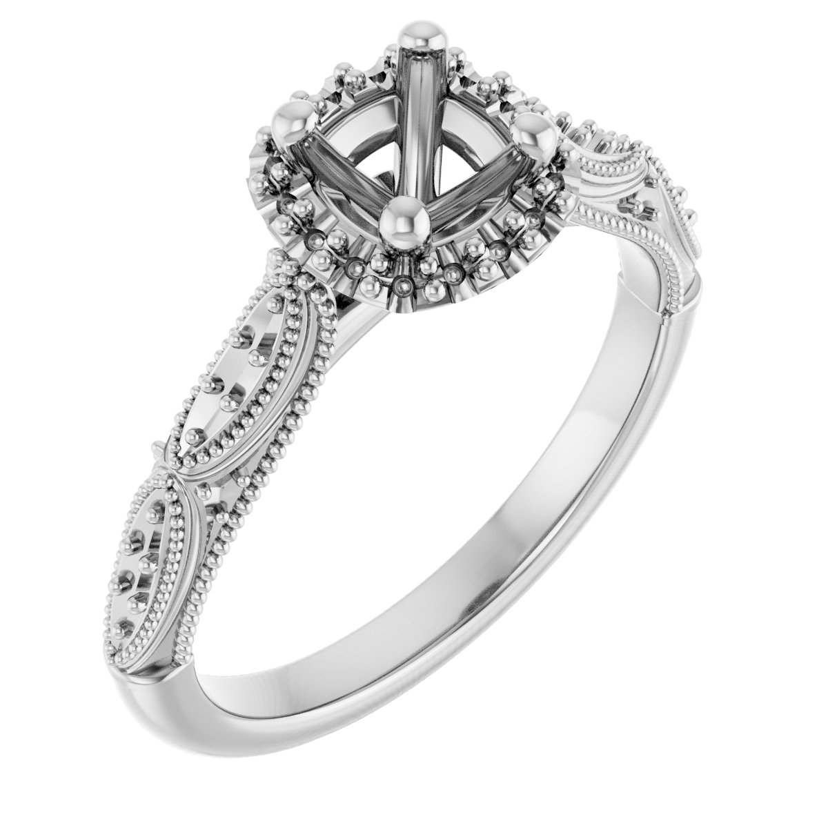 14k White Gold