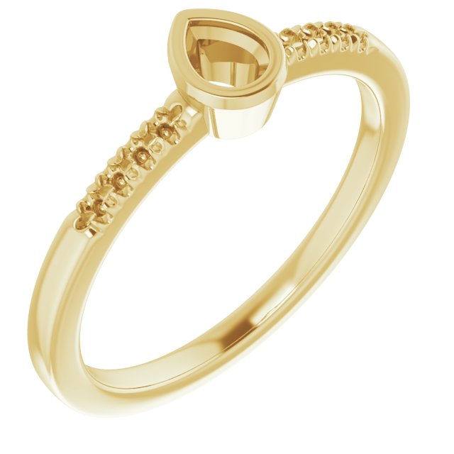 14k Yellow Gold