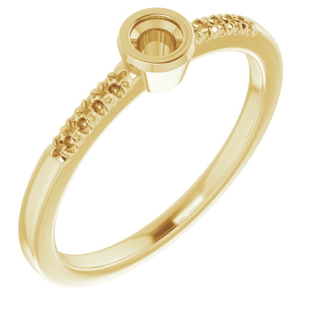 14k Yellow Gold
