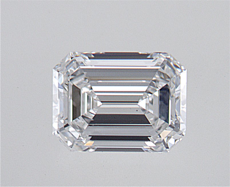 0.7 Carat Emerald Cut Natural Diamond