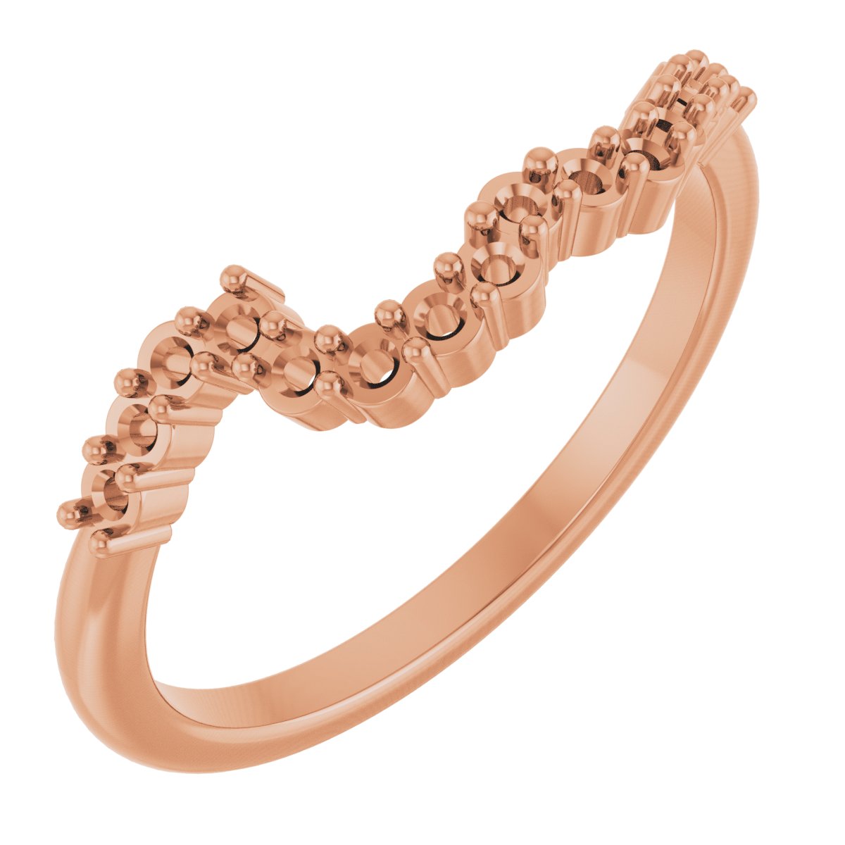 Two-Stone Bypass Engagement Ring or Band
