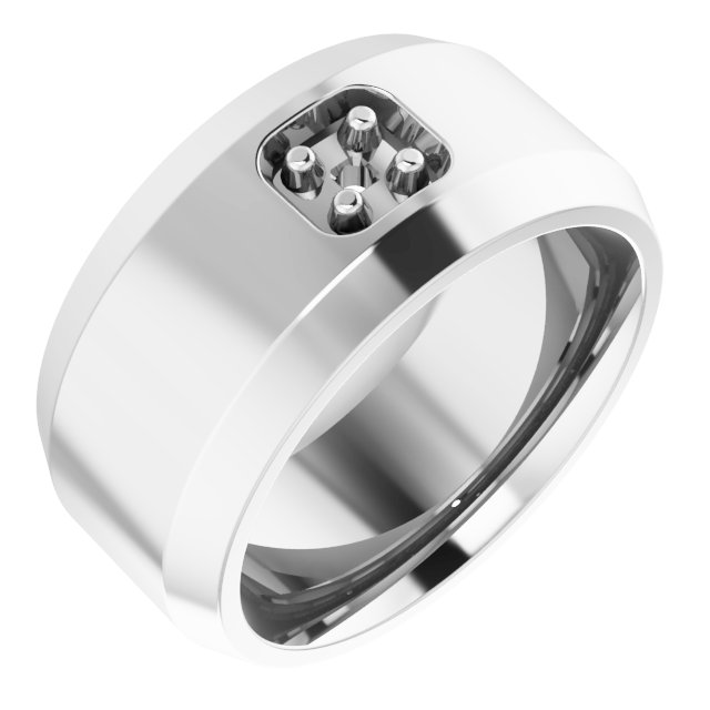 14k White Gold