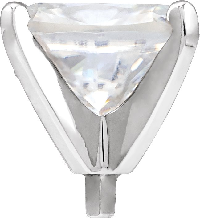 Cushion 4-Prong Peg Setting
