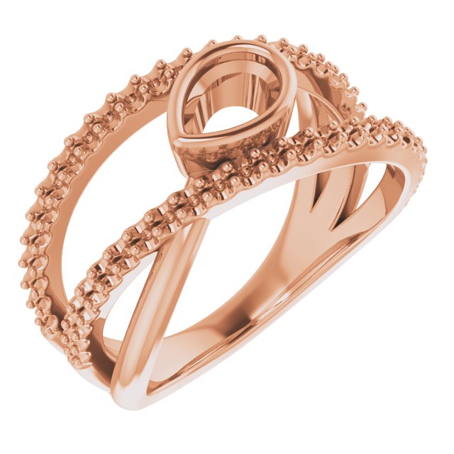14k Rose Gold