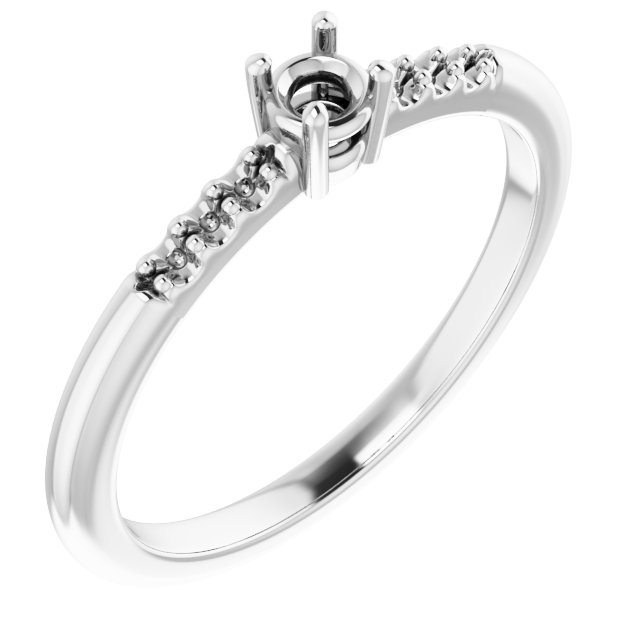 14k White Gold