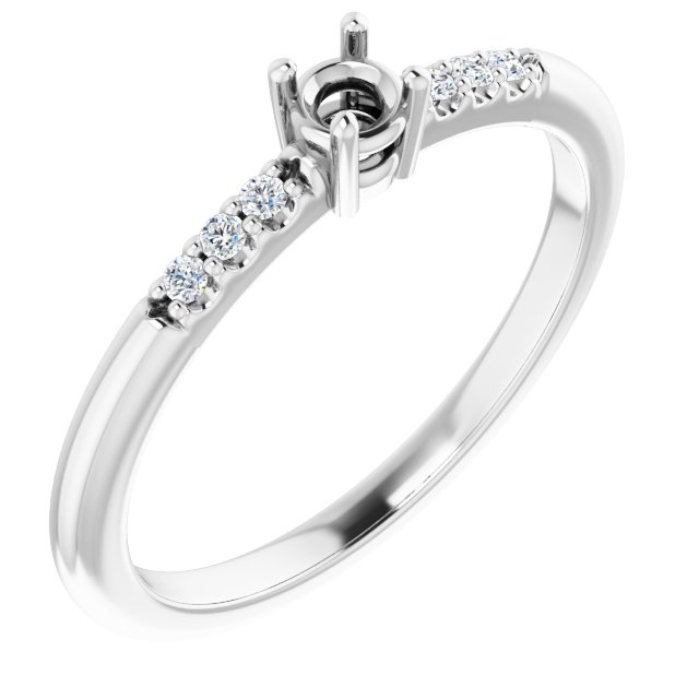 14k White Gold