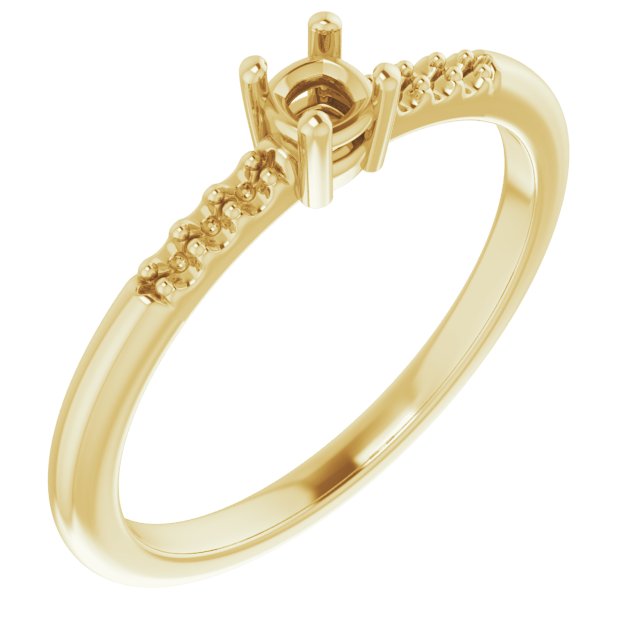 14k Yellow Gold