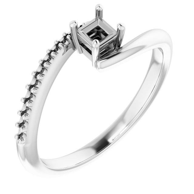 Accented Bypass Ring