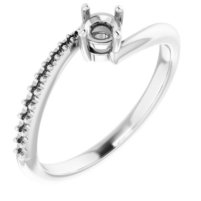 Accented Bypass Ring