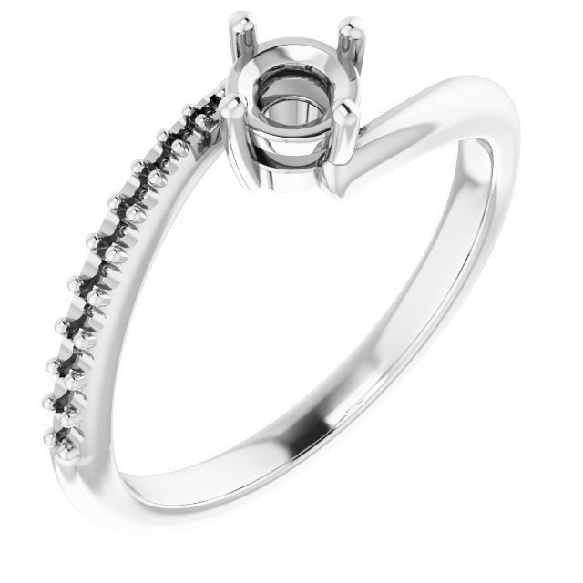 Accented Bypass Ring