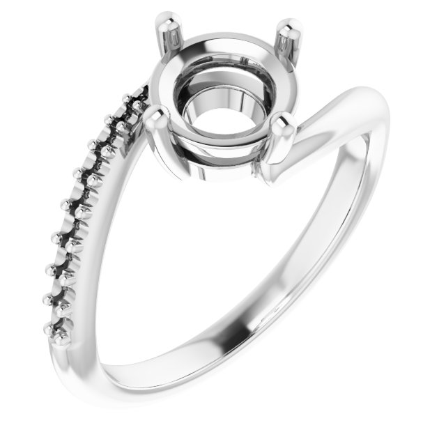 Accented Bypass Ring