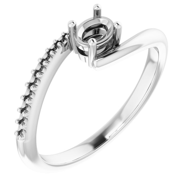 Accented Bypass Ring