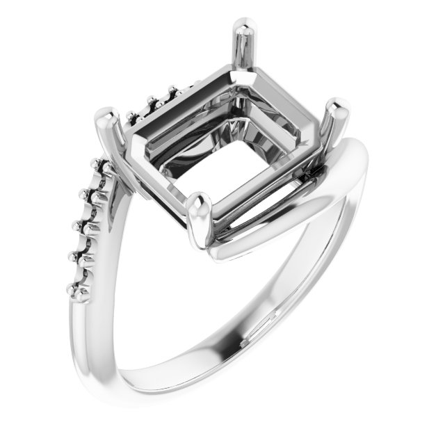 Accented Bypass Ring