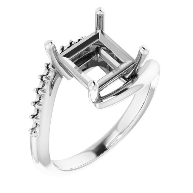 Accented Bypass Ring