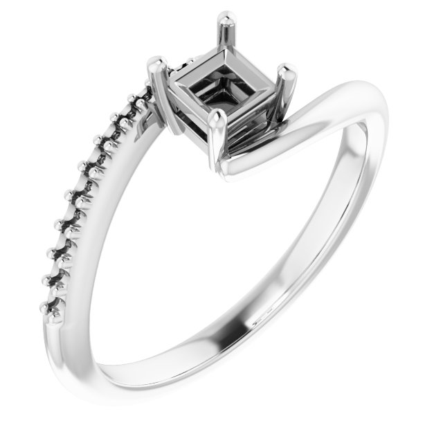 Accented Bypass Ring