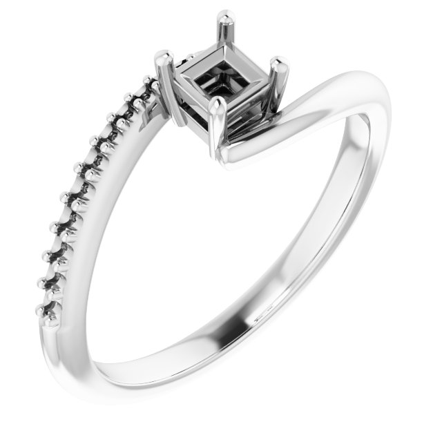 Accented Bypass Ring