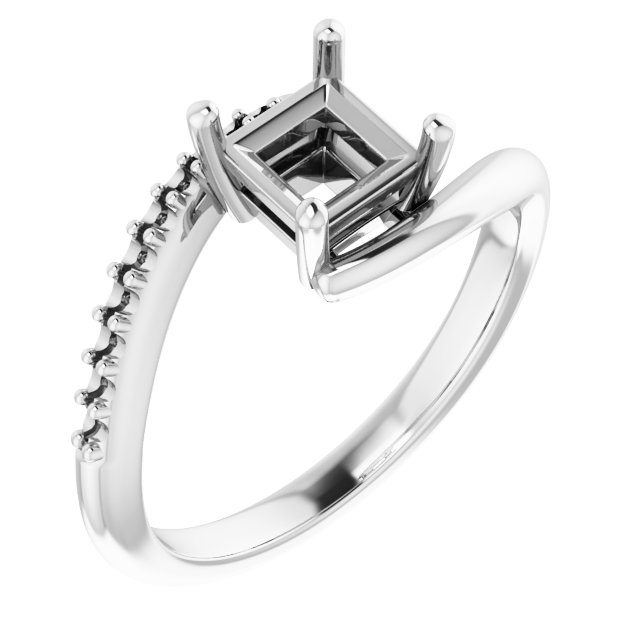 Accented Bypass Ring