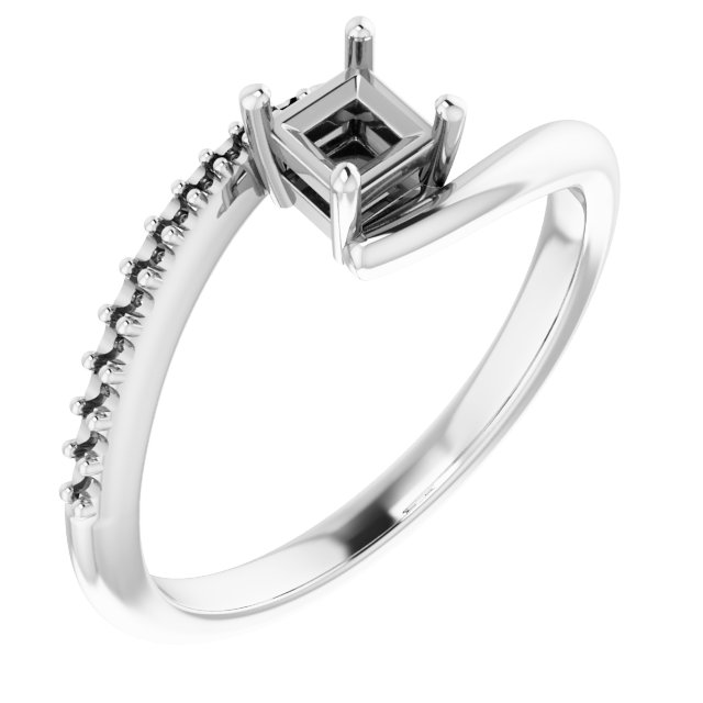 Accented Bypass Ring