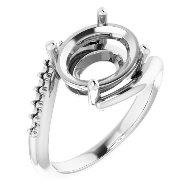 Accented Bypass Ring