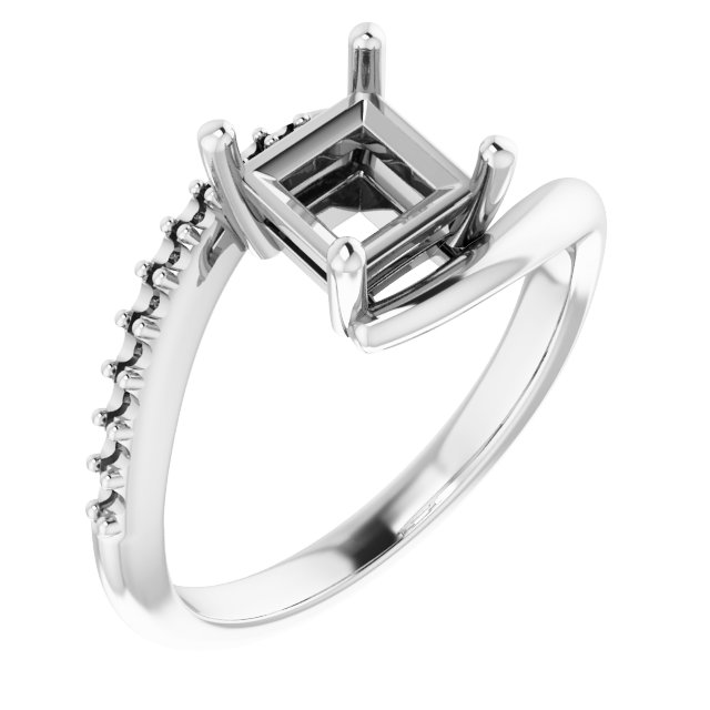 Accented Bypass Ring