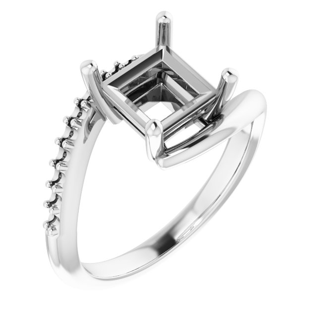 Accented Bypass Ring