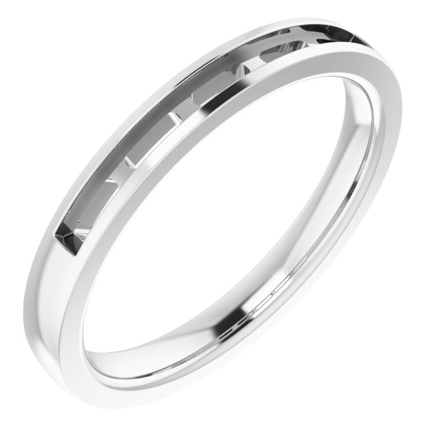 Channel-Set Five-Stone Anniversary Band
