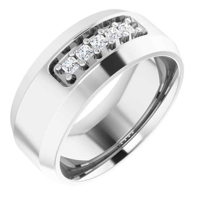 14k White Gold
