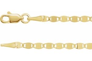 Mirror Link Bracelet with Lobster Clasp
