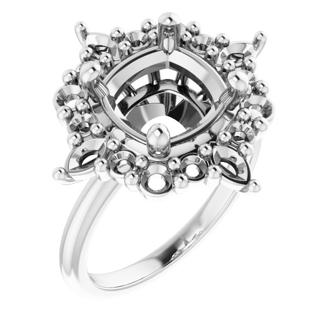 Halo-Style Engagement Ring